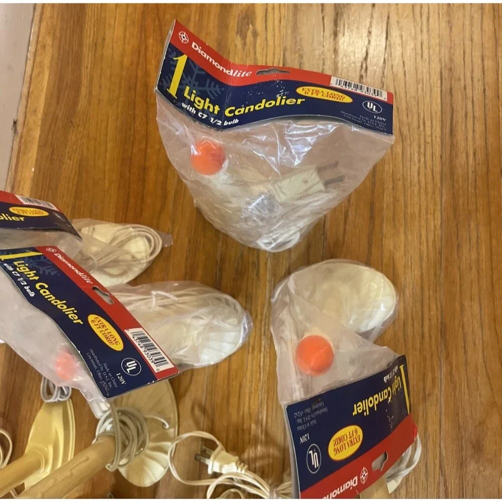 Vintage Lot of 20 Electric Candle Christmas Window Lights Bulbs Tested Working!